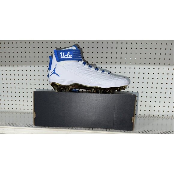 Jordan Other - Jordan Force Savage Pro 2 UCLA Bruins PE Mens Football Cleats Size 12.5 White